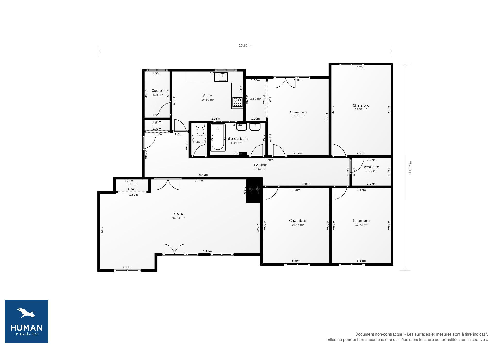 Vente Appartement Brest - 6 pièces - 124 m² - (29200)