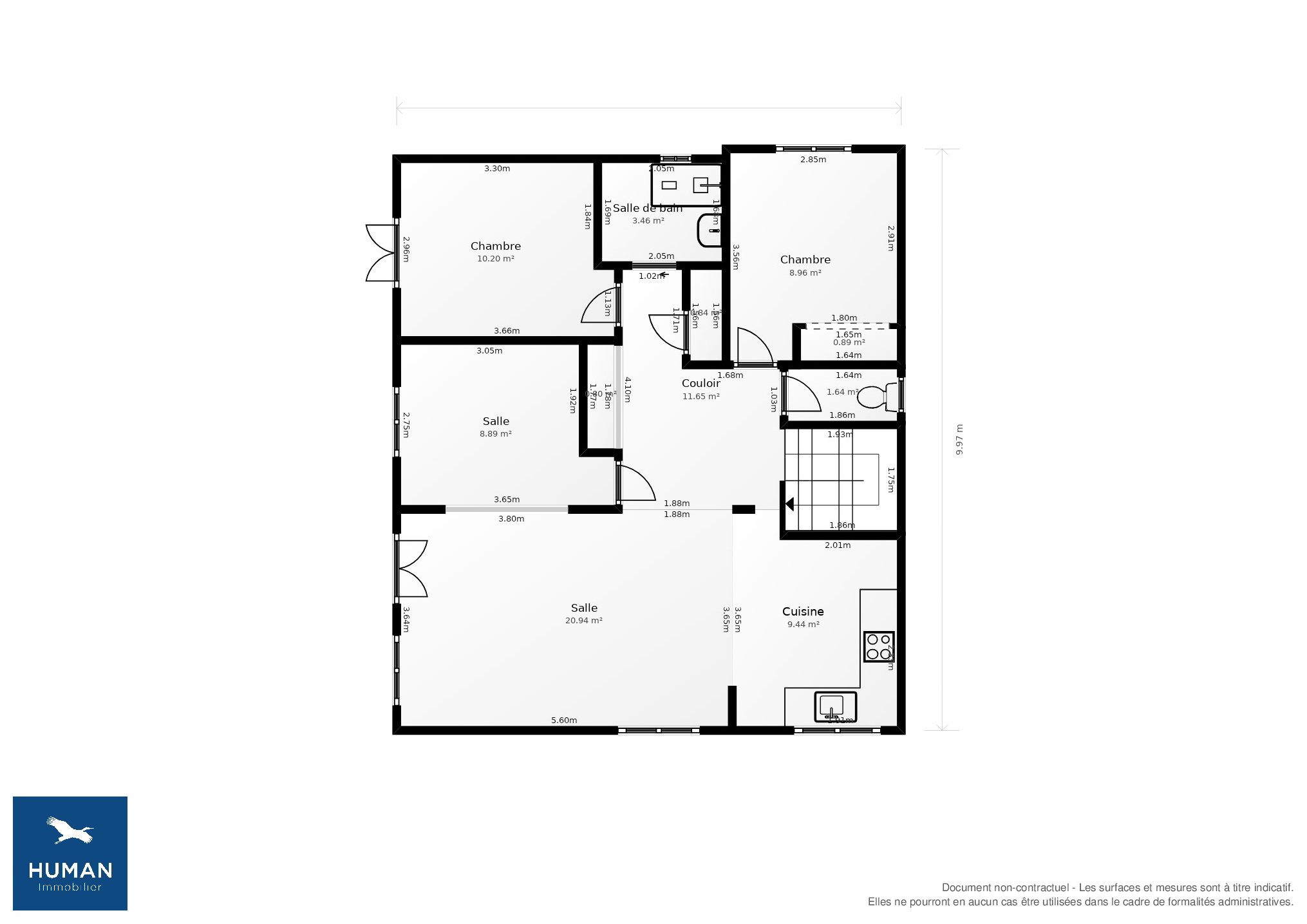 Vente Maison Gignac - 6 pièces - 122 m² - (46600)