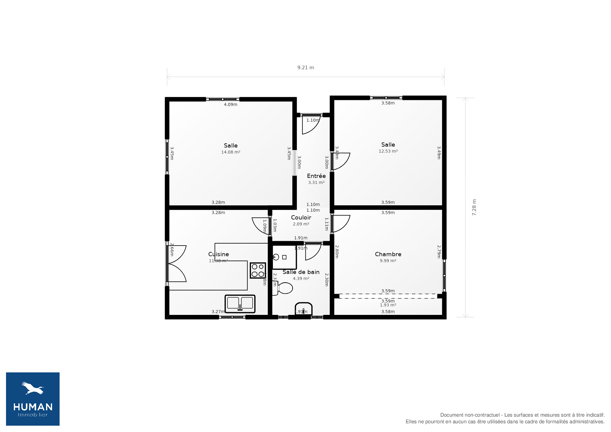 Vente Maison Saint-Jean-de-Védas - 3 pièces - 60 m² - (34430)