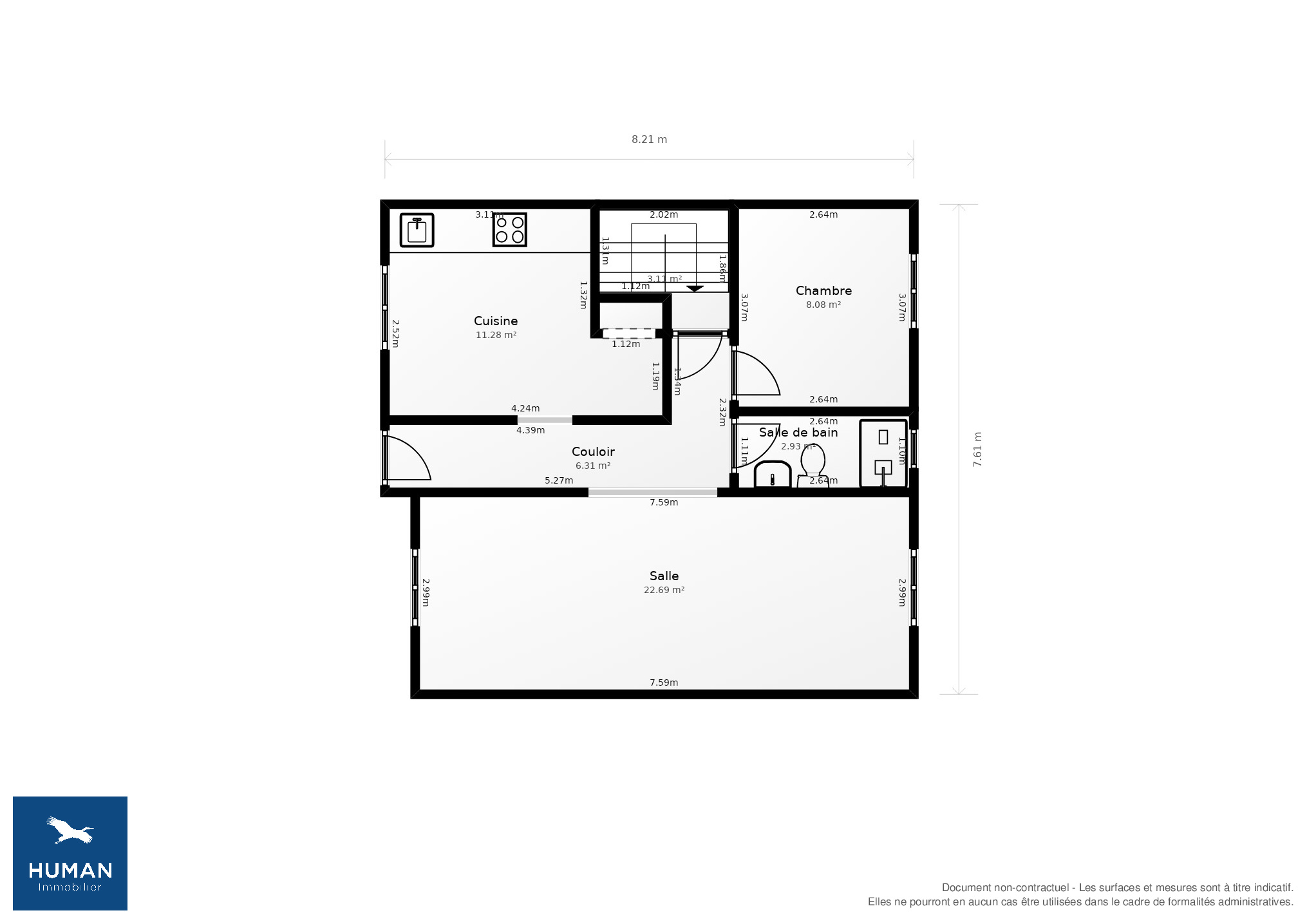 Vente Maison Brive-la-Gaillarde - 6 pièces - 113 m² - (19100)