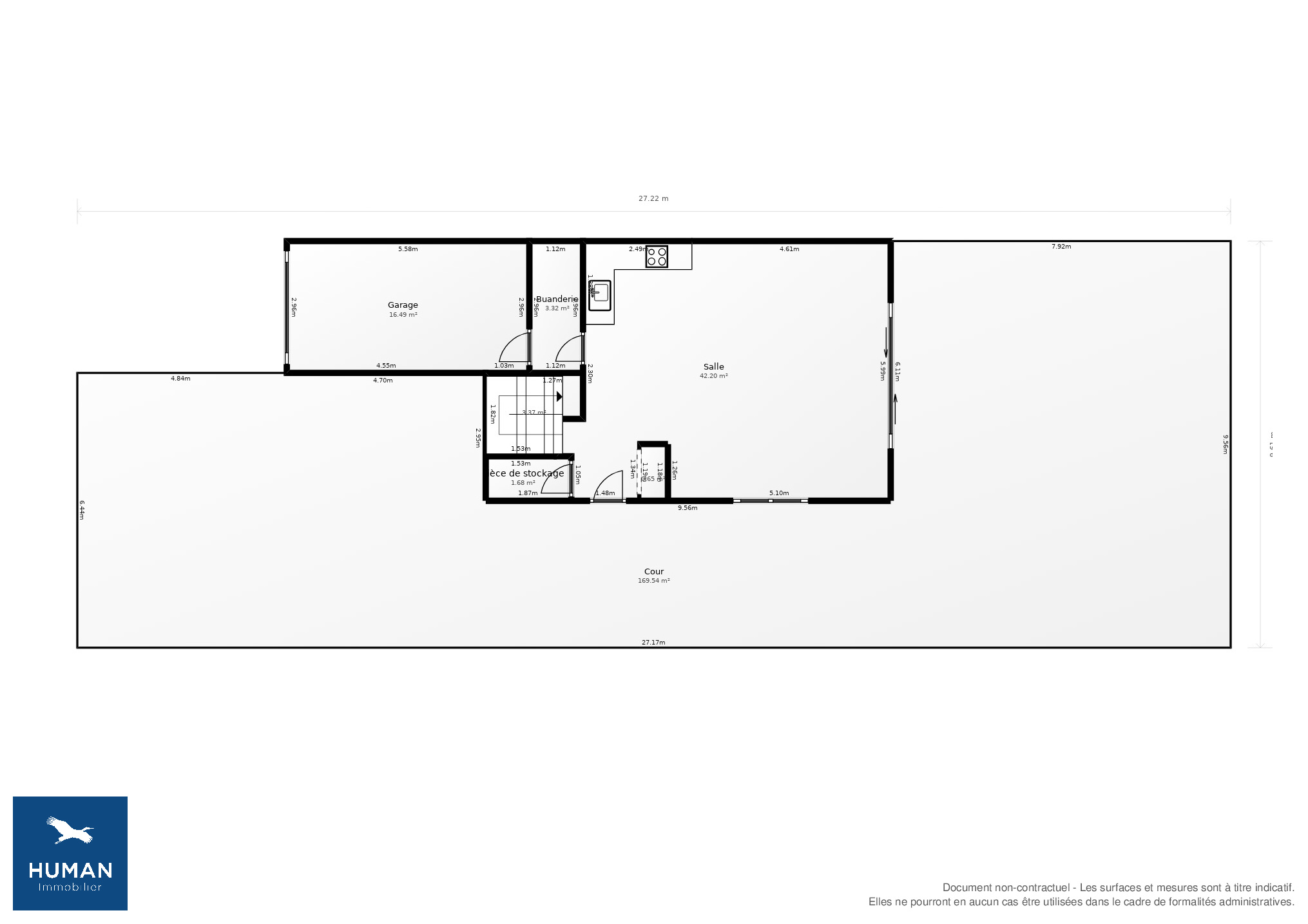 Vente Maison Gigean - 4 pièces - 96 m² - (34770)