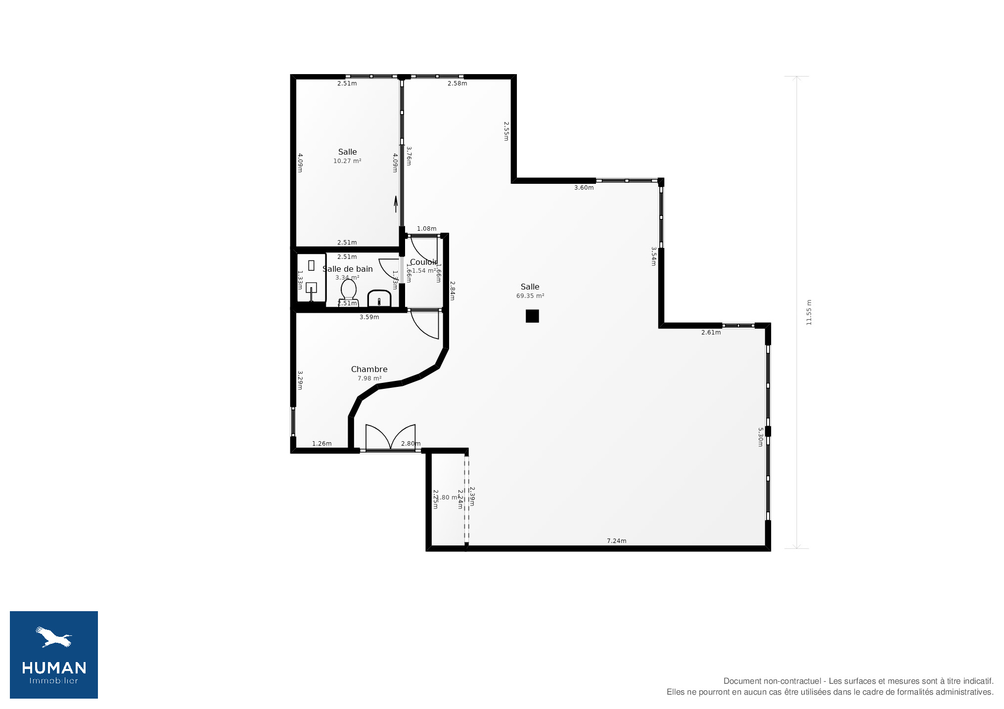 Vente Appartement La Rochelle - 4 pièces - 95,8 m² - (17000)