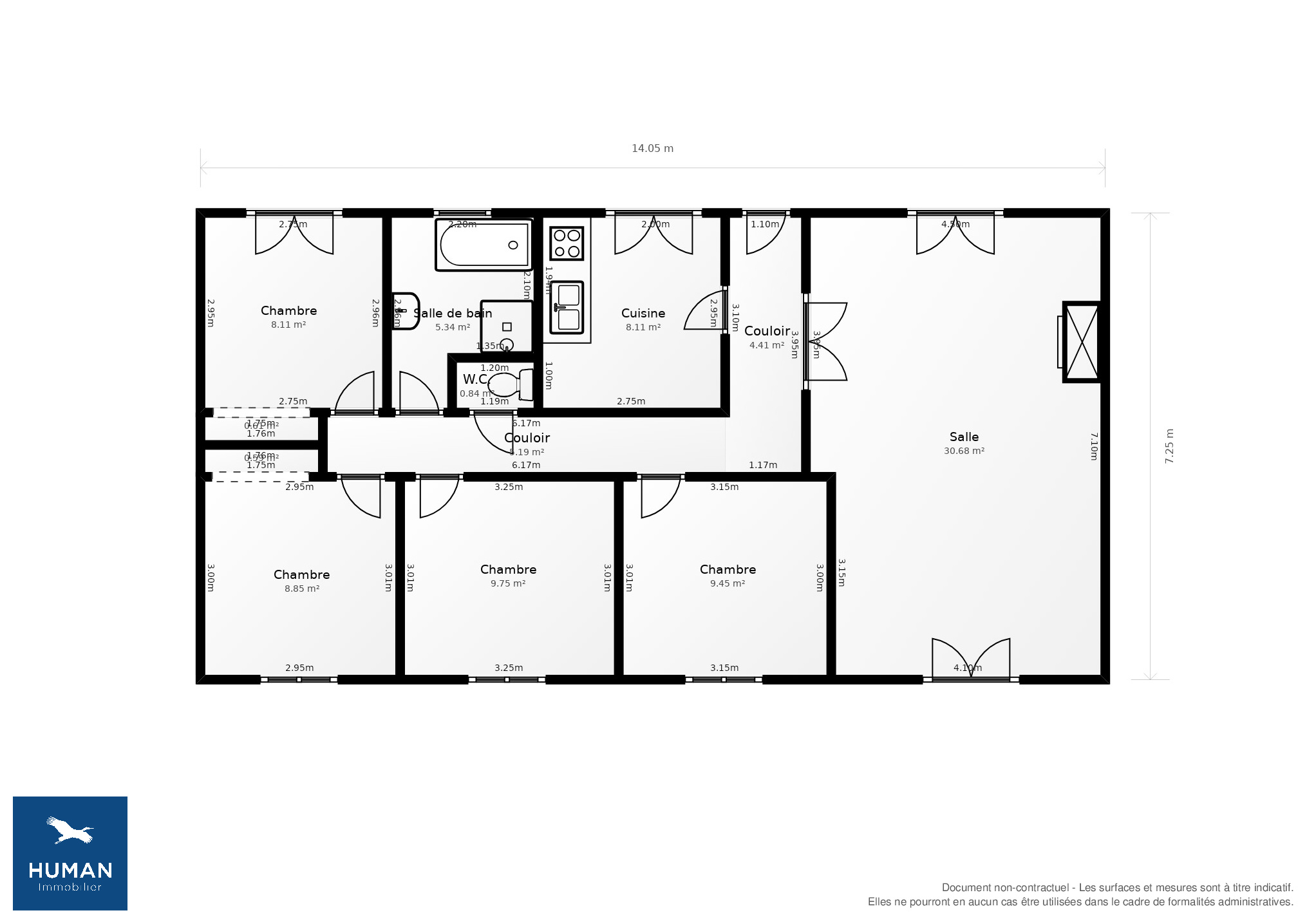 Vente Maison Verfeil - 5 pièces - 90 m² - (31590)