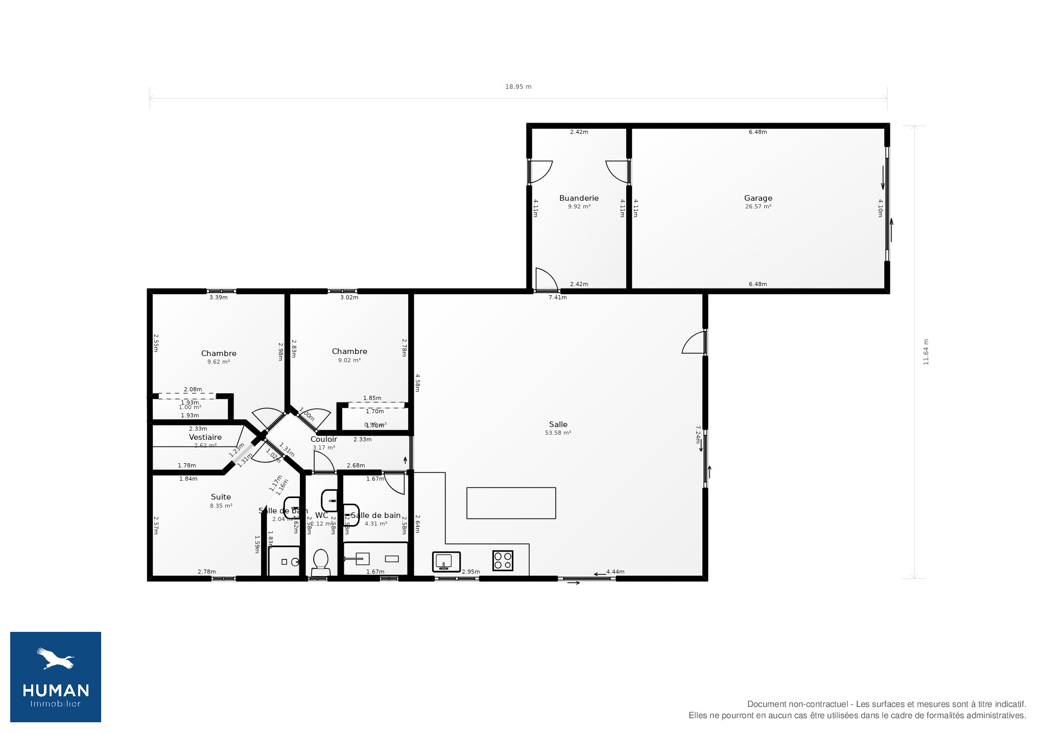 Vente Maison Bouhet - 4 pièces - 118 m² - (17540)