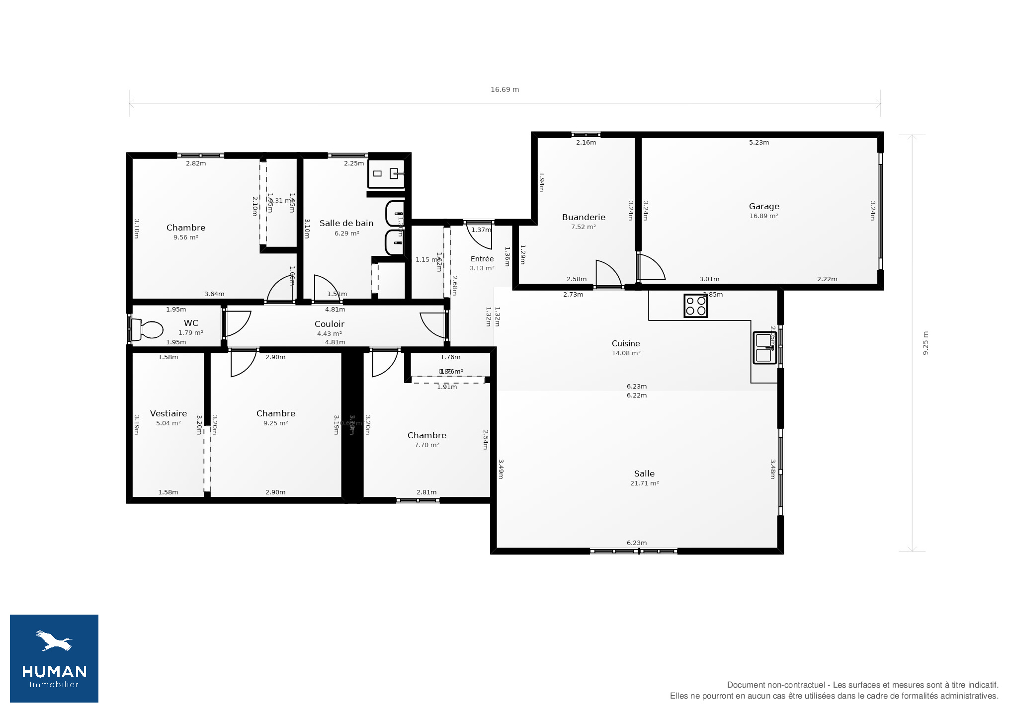 Vente Maison Tocane-Saint-Apre - 5 pièces - 97 m² - (24350)