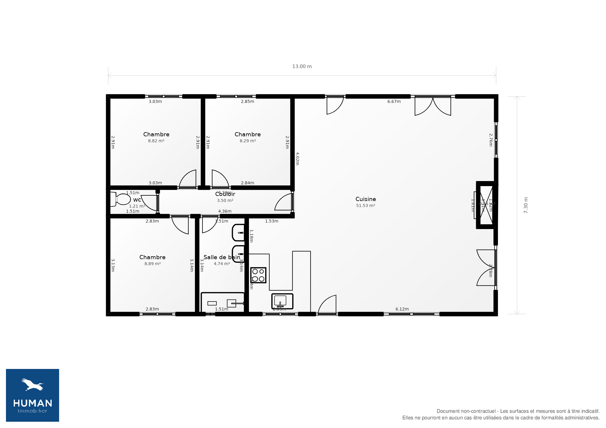 Vente Maison Fargues-Saint-Hilaire - 5 pièces - 100 m² - (33370)