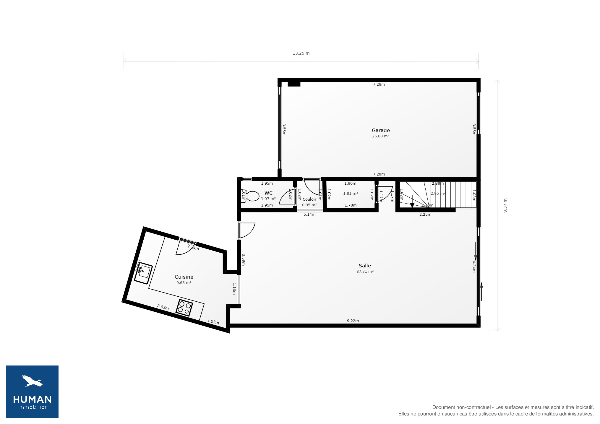 Vente Maison Chabanais - 5 pièces - 105 m² - (16150)