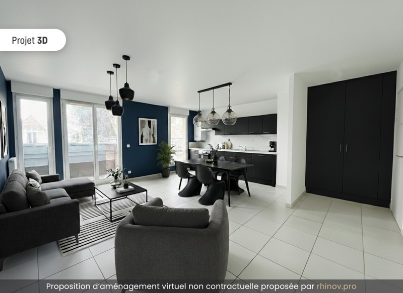 Vente Appartement HARDRICOURT - 2 pièces -45,9 m² - (78250)