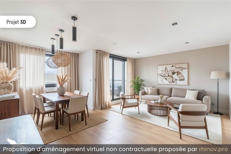 Vente Appartement VILLEURBANNE - 3 pièces -73 m² - (69100)