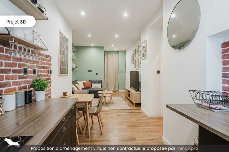 Vente Appartement VILLEURBANNE - 2 pièces -40 m² - (69100)