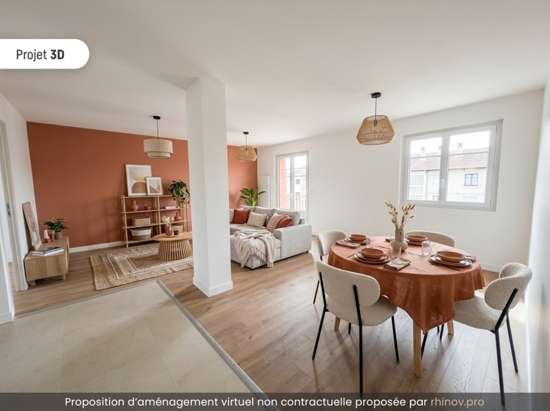 Vente Appartement VILLEURBANNE - 3 pièces -67 m² - (69100)