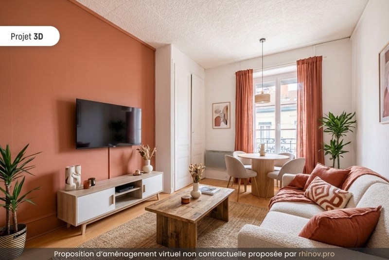 Vente Appartement VILLEURBANNE - 2 pièces -35 m² - (69100)