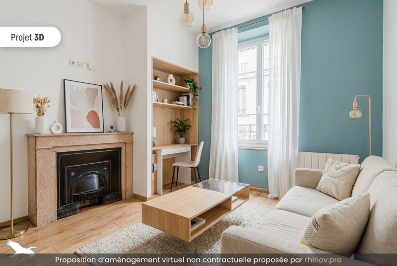 Vente Appartement VILLEURBANNE - 2 pièces -39 m² - (69100)