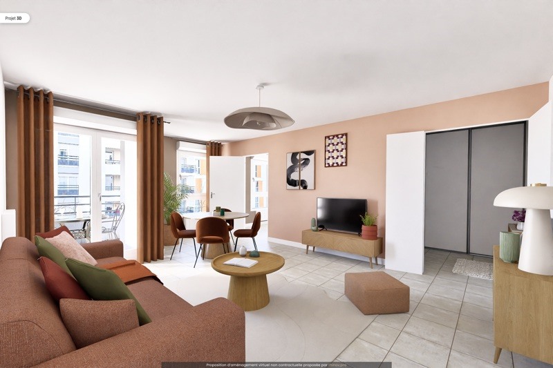 Vente Appartement LYON 09 - 3 pièces -71 m² - (69009)