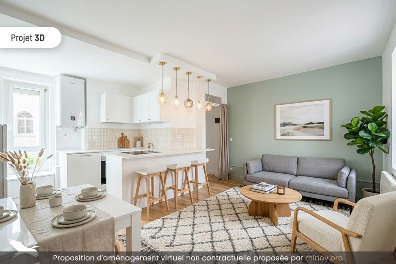 Vente Appartement LYON 09 - 2 pièces -45,6 m² - (69009)