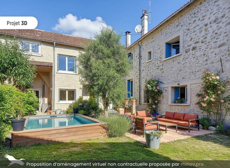 Vente Maison MEZIERES SUR SEINE - 9 pièces -176 m² - (78970)