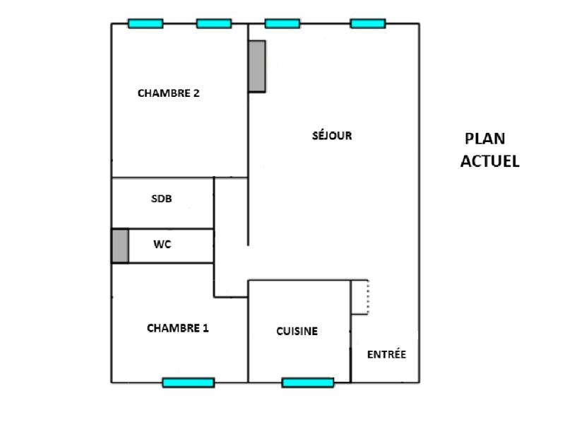 Vente Appartement BORDEAUX - 4 pièces -90 m² - (33000)