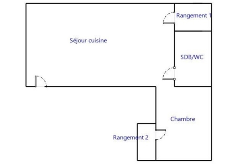 Vente Appartement LYON 04 - 2 pièces -57,3 m² - (69004)