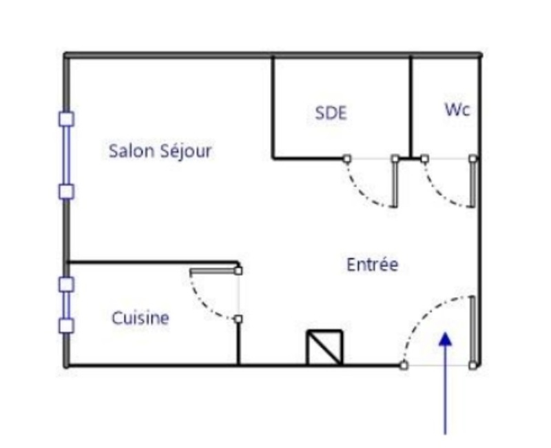 Vente Appartement LYON 01 - 1 pièce -24,2 m² - (69001)