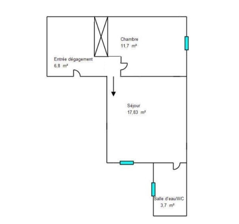 Vente Appartement LAVAUR - 2 pièces -40 m² - (81500)