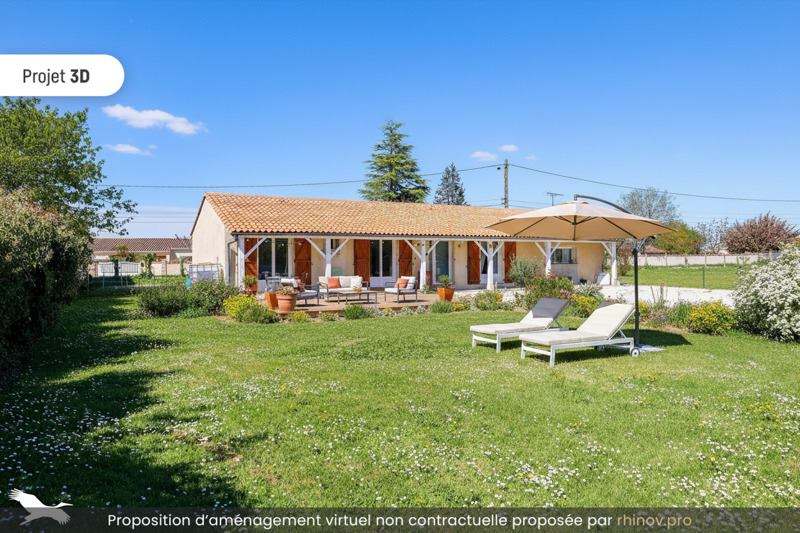 Vente Maison GIMEUX - 4 pièces -148 m² - (16130)
