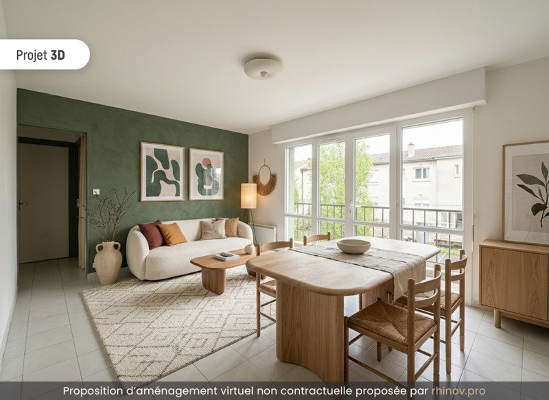 Vente Appartement COGNAC - 3 pièces -53 m² - (16100)