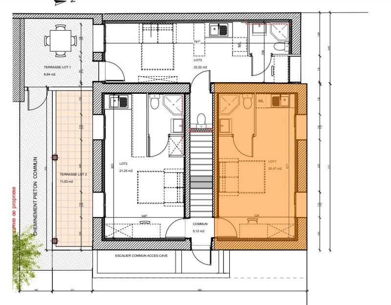 Vente Appartement VENISSIEUX - 1 pièce -22 m² - (69200)
