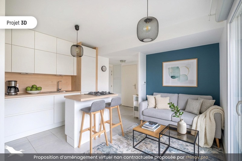 Vente Appartement VENISSIEUX - 2 pièces -35 m² - (69200)