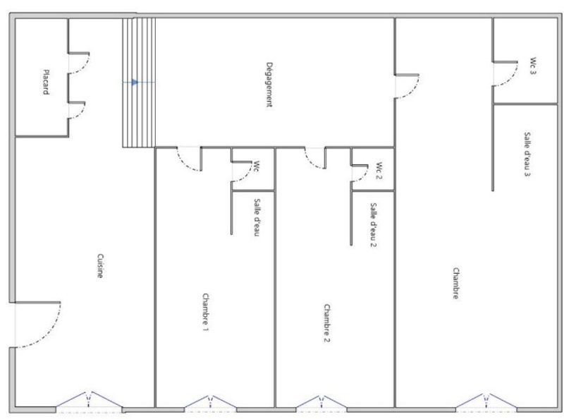 Vente Appartement LYON 01 - 3 pièces -58 m² - (69001)