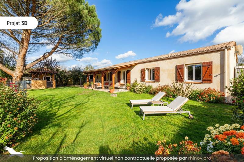 Vente Maison SERIGNAC SUR GARONNE - 4 pièces -118 m² - (47310)