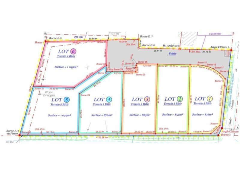 Vente Terrain Brax - -1049 m² - (47310)