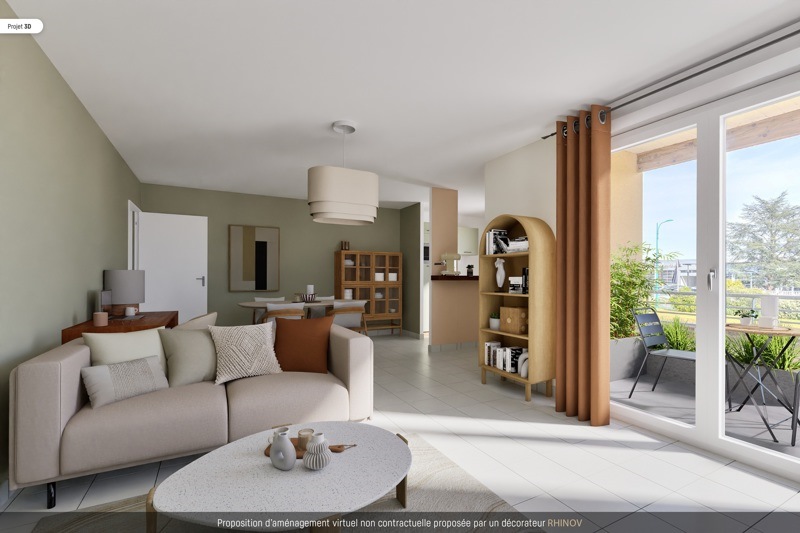 Vente Appartement LES BILLAUX - 3 pièces -64 m² - (33500)