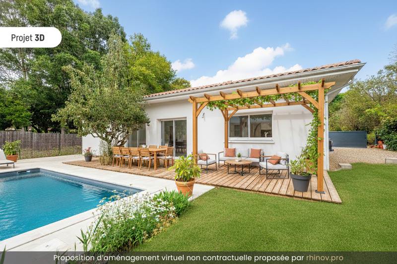 Vente Maison CARBON BLANC - 4 pièces -131 m² - (33560)