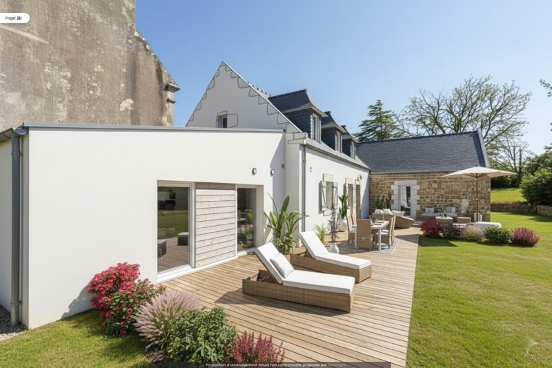 Vente Maison POULDERGAT - 6 pièces -137 m² - (29100)