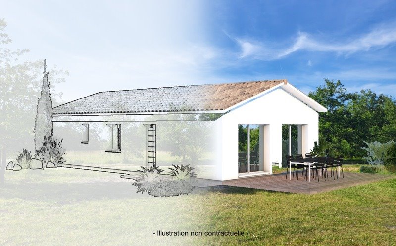 Vente Terrain LUGOS - -628 m² - (33830)