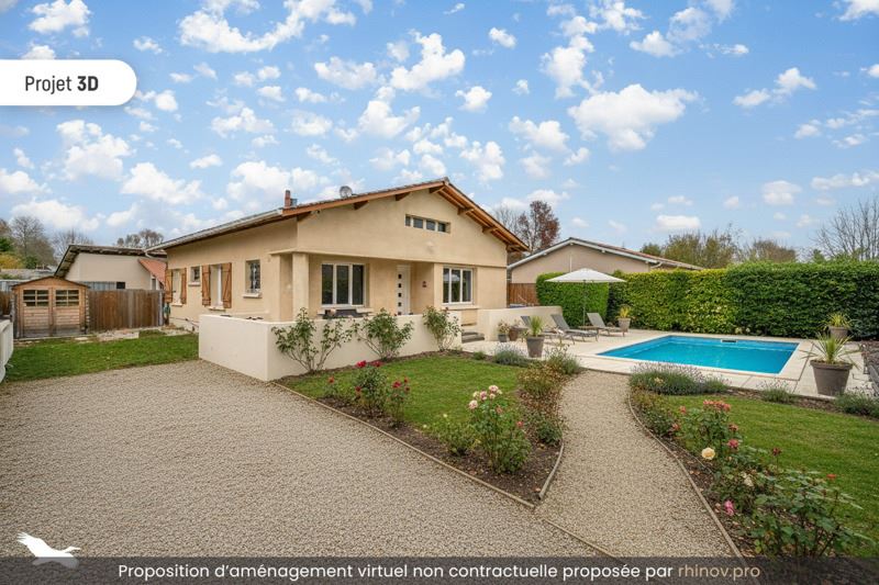 Vente Maison SALLES - 5 pièces -103 m² - (33770)