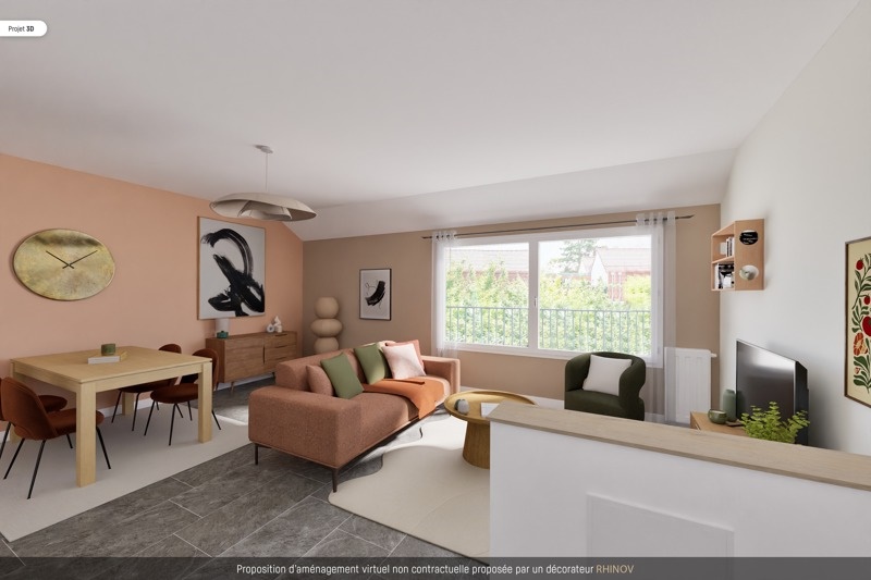 Vente Appartement BOIS D ARCY - 3 pièces -59 m² - (78390)