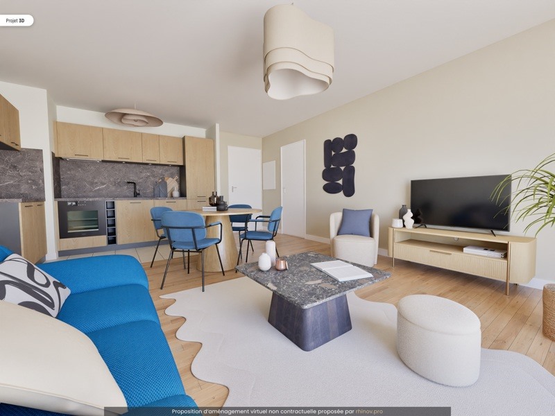 Vente Appartement TRAPPES - 3 pièces -50 m² - (78190)