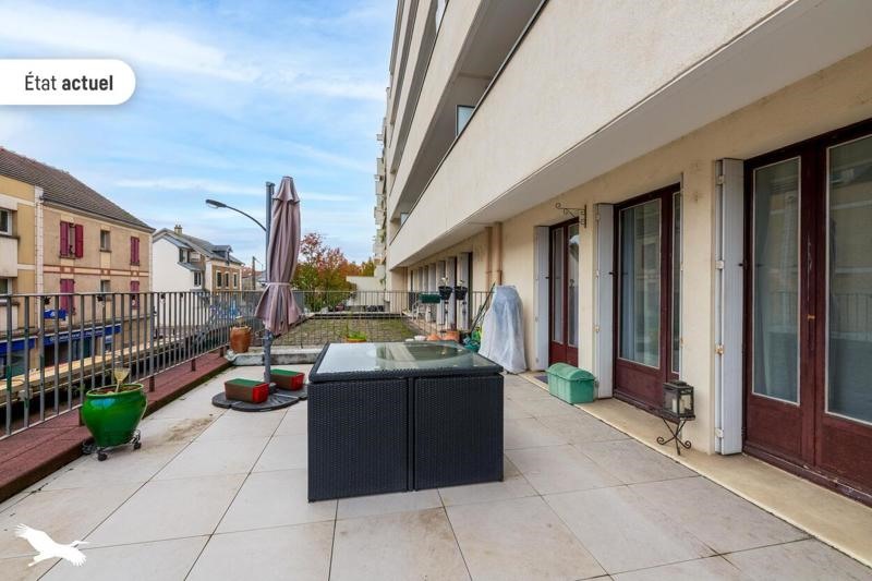 Vente Appartement TRAPPES - 3 pièces -58 m² - (78190)