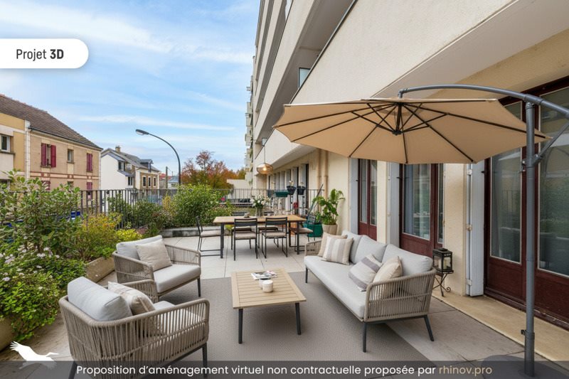 Vente Appartement TRAPPES - 3 pièces -58 m² - (78190)