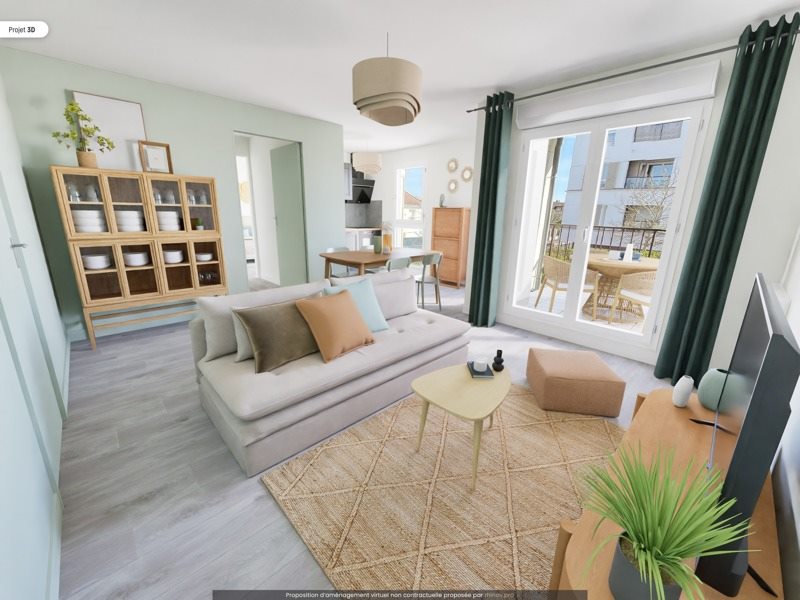 Vente Appartement BOIS D ARCY - 3 pièces -60 m² - (78390)