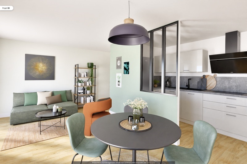 Vente Appartement LYON 03 - 2 pièces -49 m² - (69003)