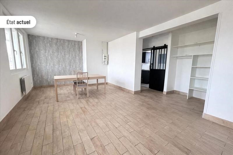 Vente Appartement BOURGES - 3 pièces -72 m² - (18000)