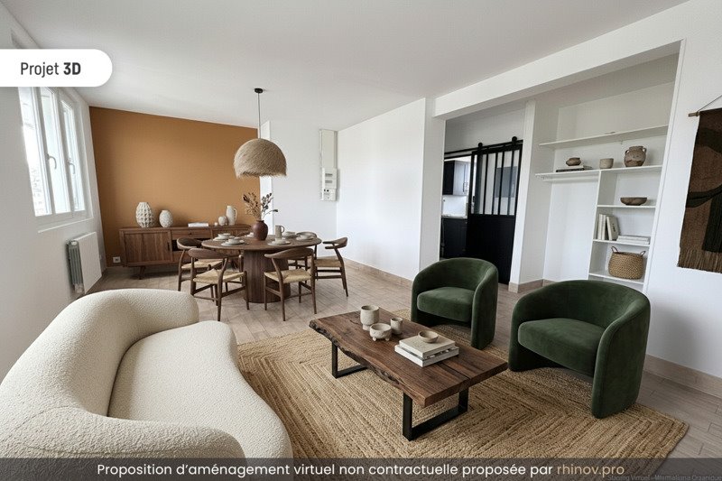 Vente Appartement BOURGES - 3 pièces -72 m² - (18000)