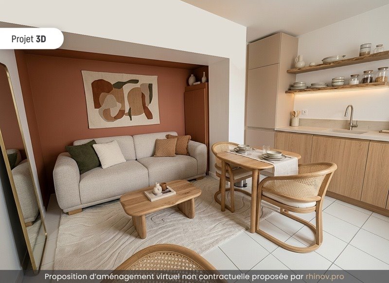 Vente Appartement ST PIERRE DES CORPS - 1 pièce -20 m² - (37700)