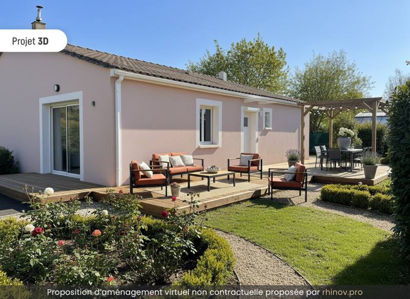 Vente Maison L ISLE D ESPAGNAC - 4 pièces -105 m² - (16340)