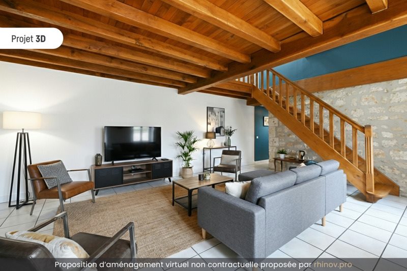 Vente Maison TOUVRE - 3 pièces -83 m² - (16600)