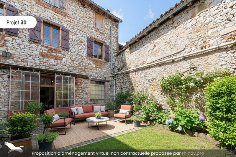 Vente Maison MONTRICOUX - 3 pièces -129 m² - (82800)