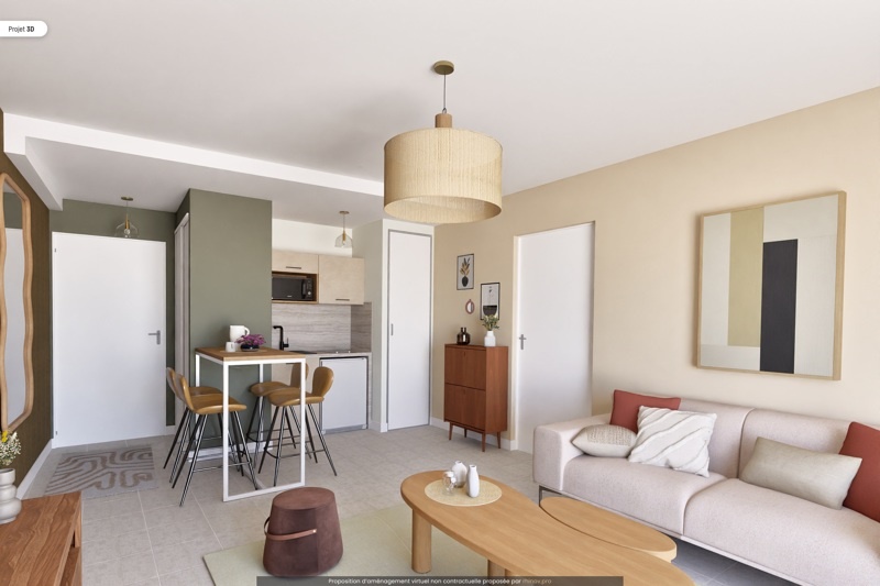 Vente Appartement PERIGNY - 2 pièces -33 m² - (17180)