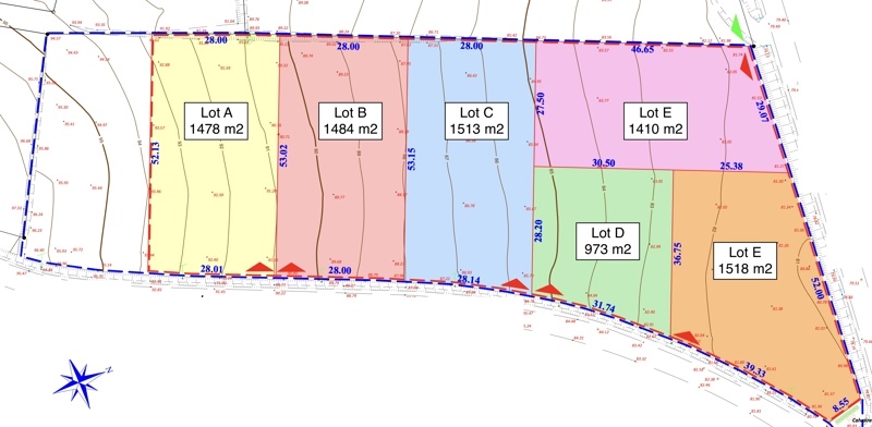 Vente Terrain HORSARRIEU - -973 m² - (40700)